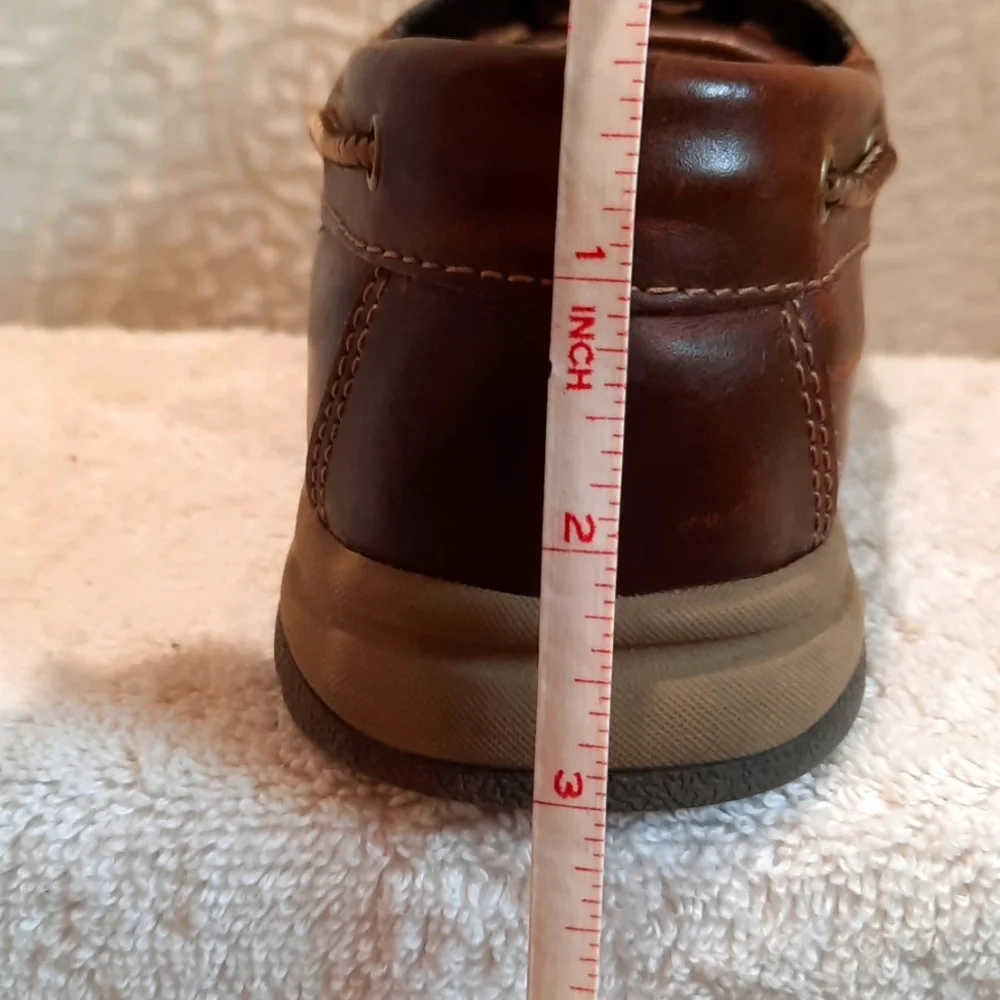 Lands End Boys Brown Loafers size 2
